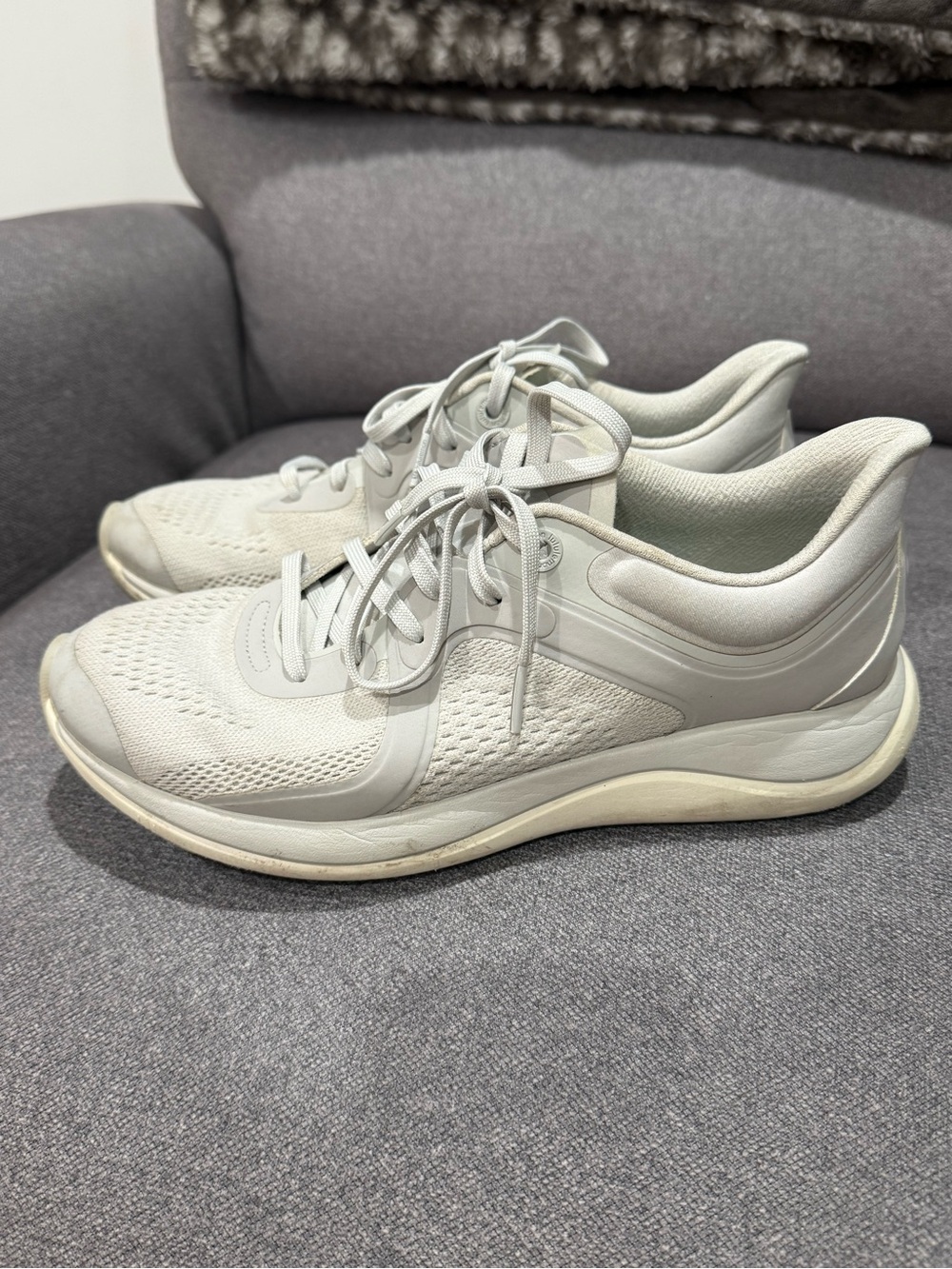 lululemon athletica Light Gray Women's Running Sneakers